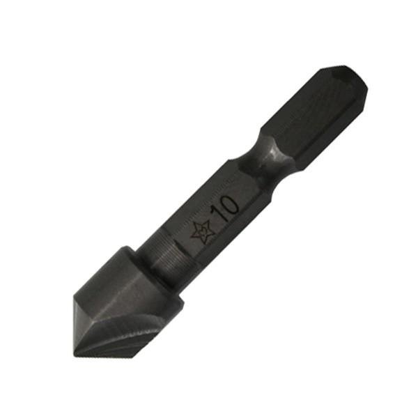 他サイト： 【メール便】スターエム ハイス六角軸面取カッター 10.0MM 4962660502118 [先端工具 木工アクセサリ 下穴錐]の商品画像