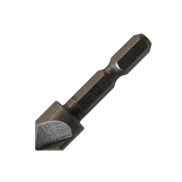 他サイト： 【メール便】スターエム ハイス六角軸面取カッター 12.0MM 4962660502125 [先端工具 木工アクセサリ 下穴錐]の商品画像