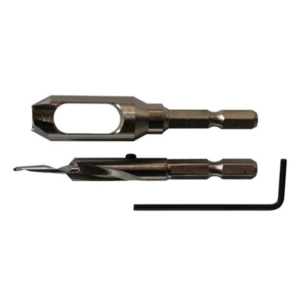 他サイト： 【メール便】スターエム 皿取錐&amp;埋木錐セット 3.5X10X10 4962660030109 [先端工具 木工アクセサリ 下穴錐]の商品画像