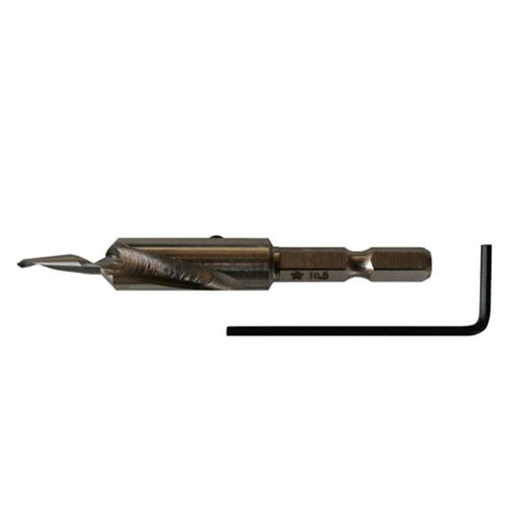 他サイト： 【メール便】スターエム 皿取錐 3X9MM 4962660033094 [先端工具 木工アクセサリ 下穴錐]の商品画像