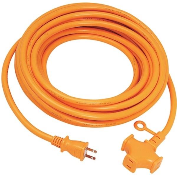 他サイト： KOWA デカ太延長コード 10m KM20-10キイロ 3クチ 4580138480203 [電工ドラム コード 延長コード 10M]の商品画像