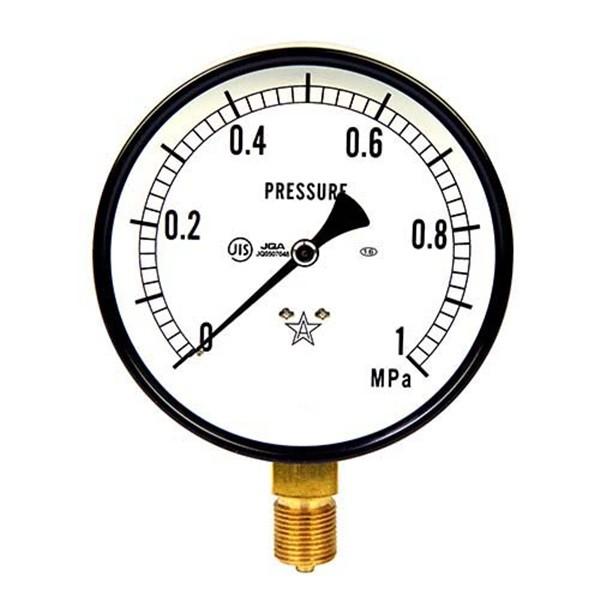 右下精器 汎用圧力計A100 G3／8 S-41 1.0MPA 4977292426046 [エアー 