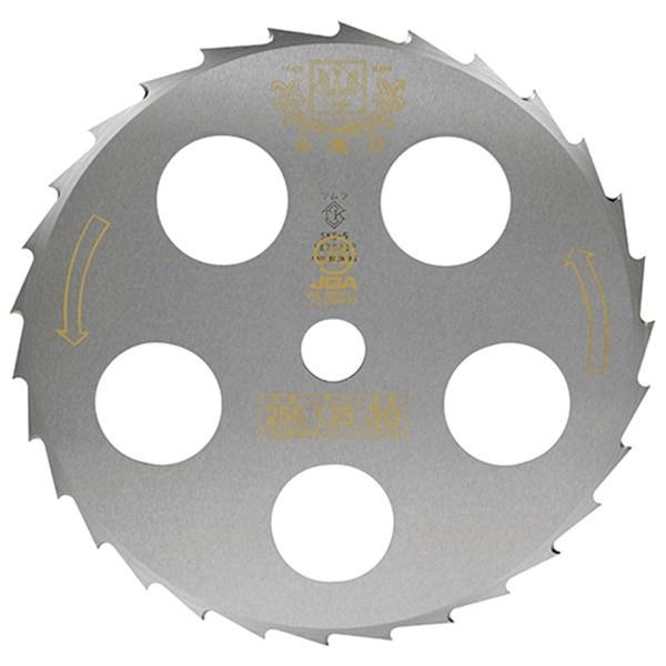 ツムラ 笹刈刃 30(穴付) 255mm 4938457014126 [草刈機 草刈り機 刈払機