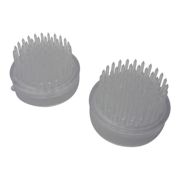 【在庫品】【メール便】[鋏 剣山]※ご注意・本来の用途以外には使用しないで下さい。・お持ちの鋏に合う替バネをお選び下さい。愛輪 ミニ丸 クリア 2コイリ 4966598010240吸盤付のプラスチック製剣山です。剣山。■特長・生け花用です。...