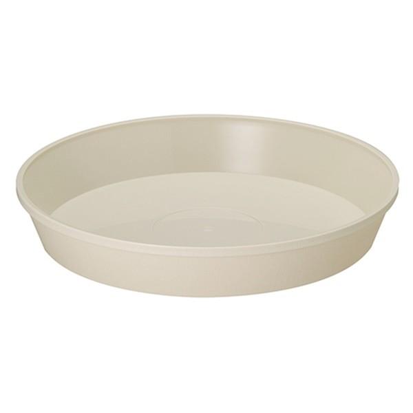 【取寄品】[家庭園芸 プランター]ナチュラルな質感が、どんなシーンにもフィットします。鉢皿。■仕様・サイズ：径365×高さ60mm・色：アイボリー・43型用・寸法：365×365×60mm・パッケージ寸法：365×365×60mm・パッケー...