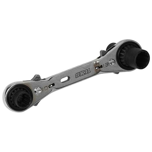 他サイト： SK11 4サイズウォーブルラチェット SMR-0813DW 4977292226417 [スパナ ラチェットスパナ]の商品画像