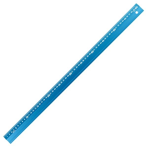 シンワ シンワ測定 アル助直尺シャイニングブルー 60cm 65434