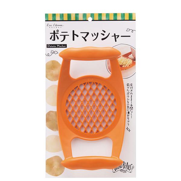 貝印 kai 手間なし ポテト マッシャー Broad Beans DH-2625 dwos6rj 貝印 Broad Beans（ブロード ビーンズ） 手間なしポテトマッシャー