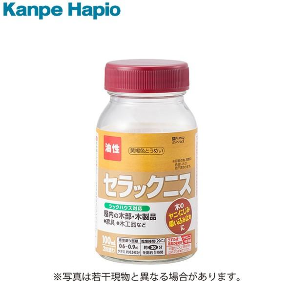 カンペハピオ セラックニスA 黄褐色とうめい 100ML 4972910394233
