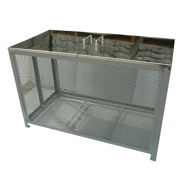 �e���_ �S�~�X�e�[�V���� GP-120G �O���[ �W304 �{�̓S W1200×D610×H770 [�J���X �l�R ��Q �S�~�u�� ��������h�~ ��U�h�~]