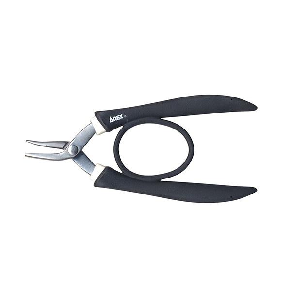 ぴこページ ステンレス製 ラバーグリップヤットコ ピン曲げタイプ135mm