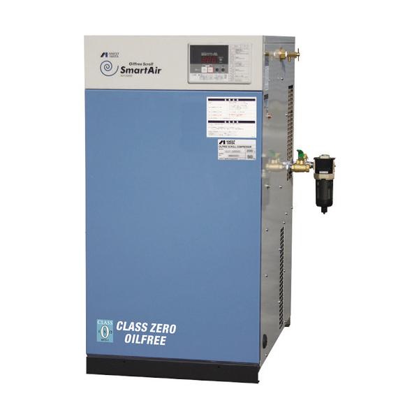 アネスト岩田 オイルフリースクロールコンプレッサ 1.5KW 60Hz 奥行 