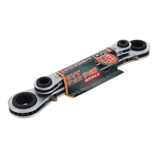 trad 8WAY板ラチェットレンチ 6-19mm TR-8W