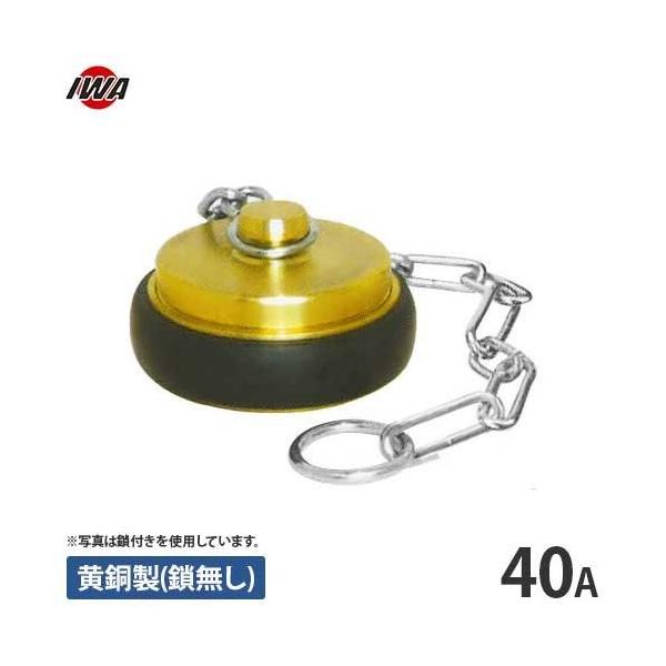 岩崎製作所 町野式カップリング 町野メスキャップ G107 40mm 黄銅製 鎖