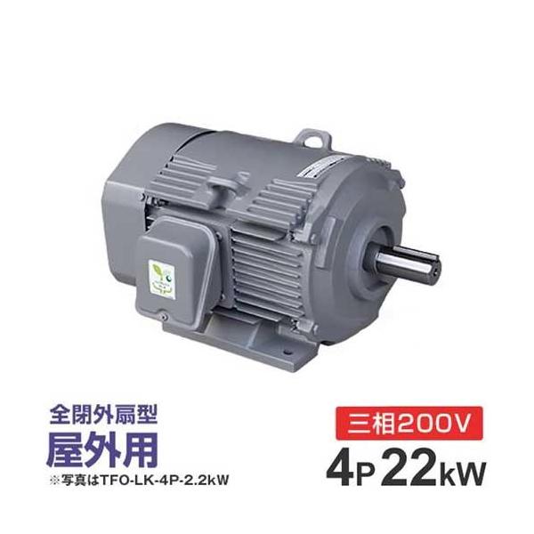 日立（HITACHI） 日立産機 三相モーター TFOA-LKK-4P-22kW 200V ザ