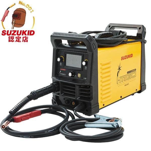 SUZUKID スズキッド 100/200V兼用インバータ半自動溶接機 SUZUKID スズキッド 100/200V兼用インバータ半自動溶接機