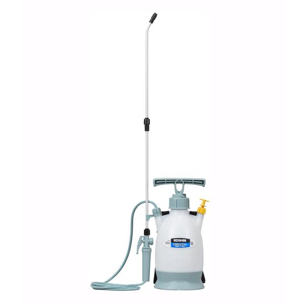他サイト： 工進 蓄圧式噴霧器 ミスターオート 2,5L 延長パイプ HS-251BT [消毒 除草 加圧式 全自動 手押し アルコール]の商品画像