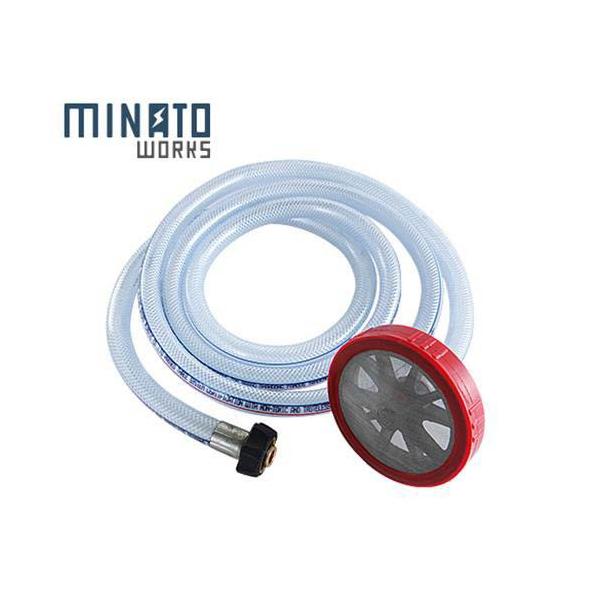 MINATOWORKS（ミナトワークス） ミナト 高圧洗浄機専用 吸水ホース 3m