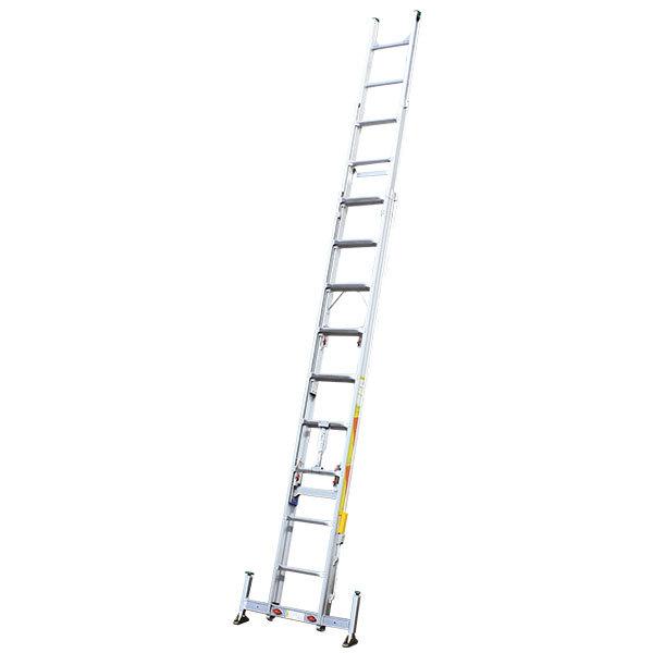 ナカオ 三連伸縮はしご レン太A アウトリガー付 3REN-8.0A [はしご 