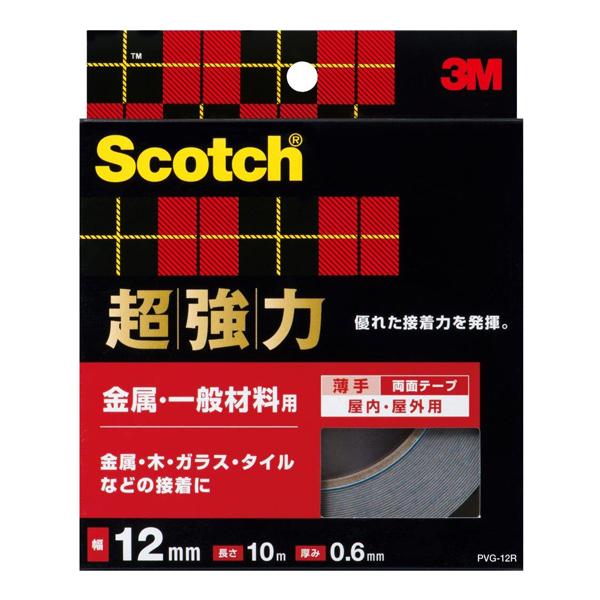 XRb` ͔藼ʃe[v ʗp 0.6mm×12mm×10m PVG-12R 40100018 [3M ͗ p ʗp]