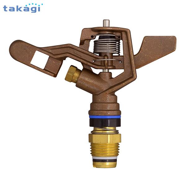 他サイト： タカギ 園芸散水用スプリンクラー メタルパルススプリンクラー・1/2フル G395 (散水範囲20-24m) [散水ホース用 ガン 散水用ノズル]の商品画像