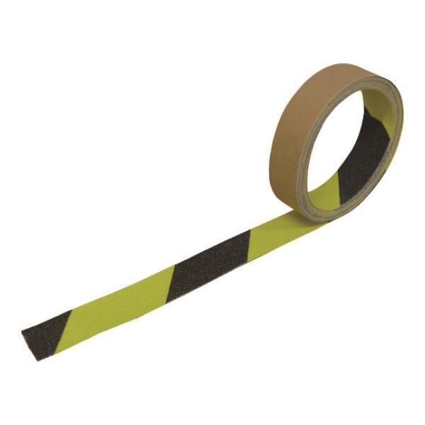 NCA 蛍光ノンスリップ 25×3m ゼブラタイプ NSP253FLZ [NSP-253-FLZ