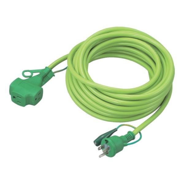TRUSCO �g���v���|�b�L�������R�[�h �� 10m TPVS10E (GN) [TPVS-10E][r20][s9-020]