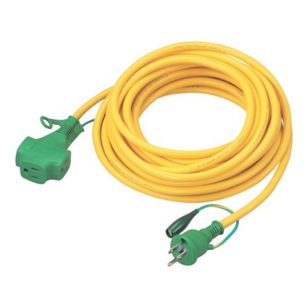 TRUSCO �g���v���|�b�L�������R�[�h �� 10m TPVS10E (Y) [TPVS-10E][r20][s9-020]