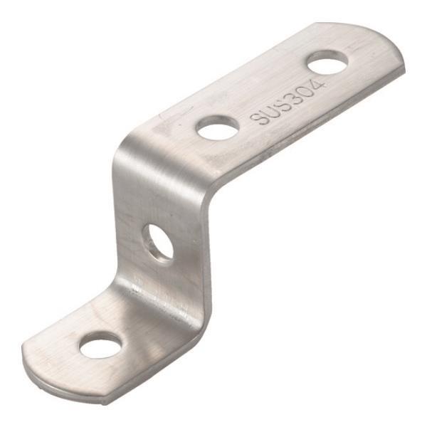 TRUSCO中山 TRUSCO ジョイント金具19型Z ステンレス 寸法79X52 穴数4