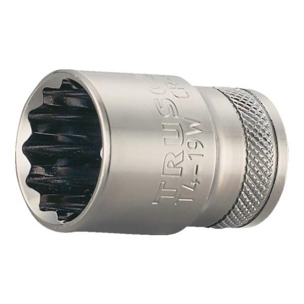 TRUSCO(トラスコ) ソケット 12角タイプ 差込角12.7 対辺30mm T4-30W 2mvetro TRUSCO中山 TRUSCO ソケット 12角タイプ 差込角12.7 対辺30mm T430W