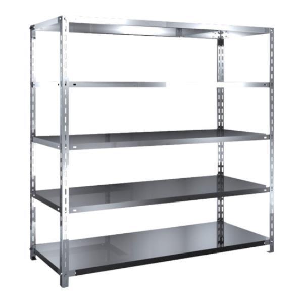 TRUSCO中山 TRUSCO SUS430製軽量棚 1500XD600XH1500 天地5段 SU45565