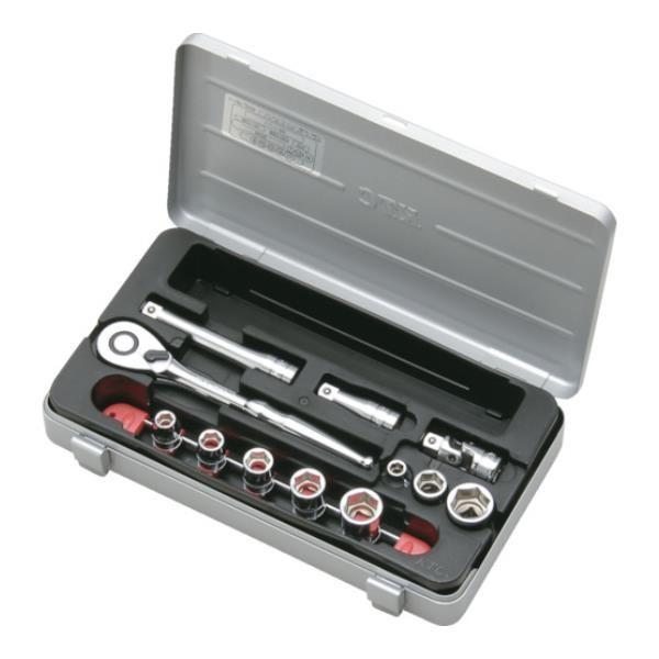 京都機械工具(KTC) ネプロス9.5sq. ソケットレンチセット[11点]インチ