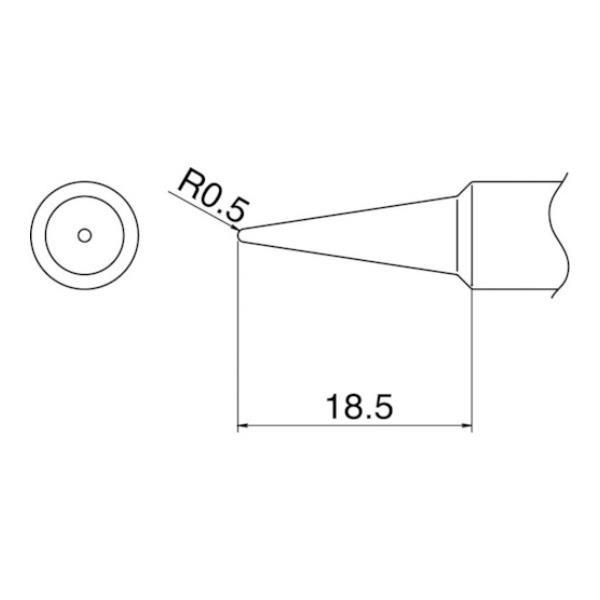 白光 こて先 B型 T19B [T19-B][r20][s9-010] : ミナトワークス - 通販