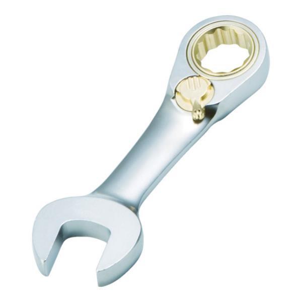 TRUSCO 切替式ラチェットコンビネーションレンチ(ショートタイプ)呼び:10 TGRW10RS [TGRW-10RS][r20][s9-010]