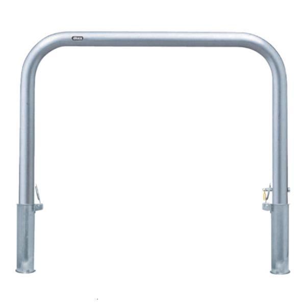 サンポール アーチ 車止め 差込式カギ付 ステンレス 7sk 7sk10 650 R22 S9 039 ミナト電機工業 通販 Paypayモール