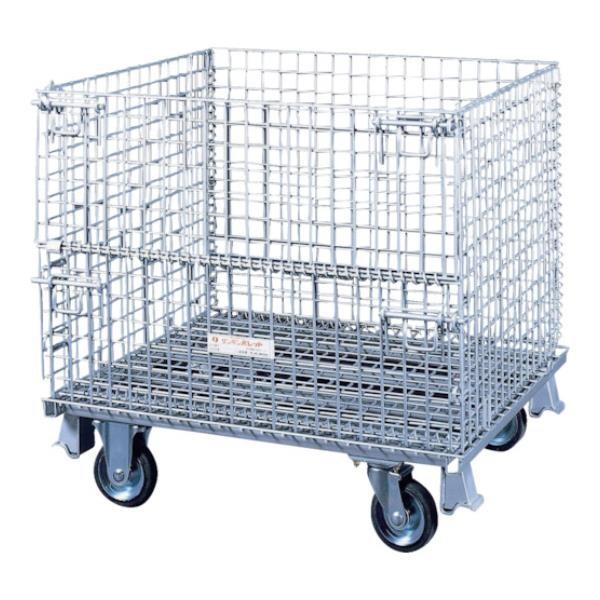 スチール製 メッシュパレット 吊りメッシュパレット/M1434TML-10T | シロ産業 |