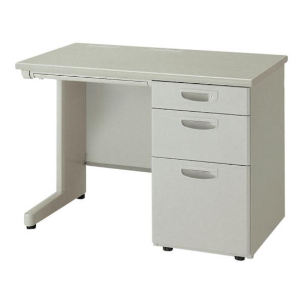 【直送品】【返品不可】【代引不可】【送料別途見積り】【車上渡し】■特長・ポストフォーム天板を採用し、全面は持ちやすく、手ざわりの良いR形状に仕上げています。・中央引き出しは地震などの際に引き出しが飛び出すのを防ぐラッチ機構がついています。■...