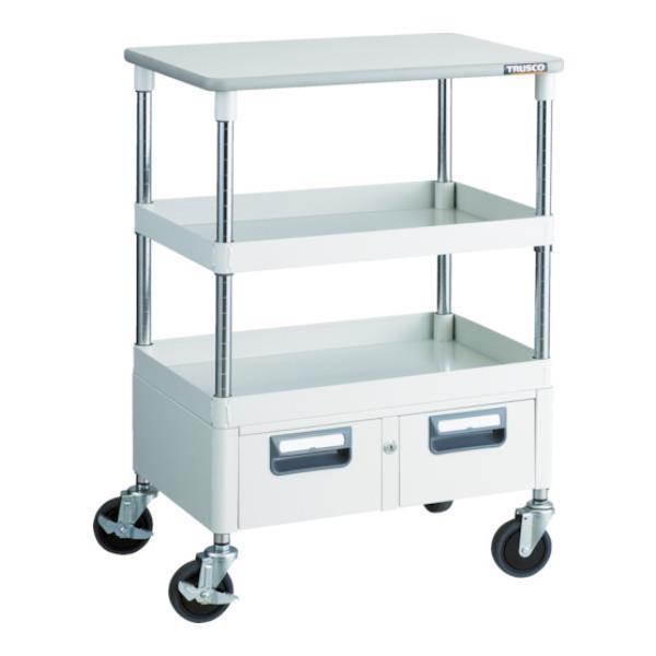 TRUSCO �t�F�j�b�N�X���S�� 600X400XH880 ���o �V�t W�F PEW962WTW [PEW-962WT-W][r20][s9-033]