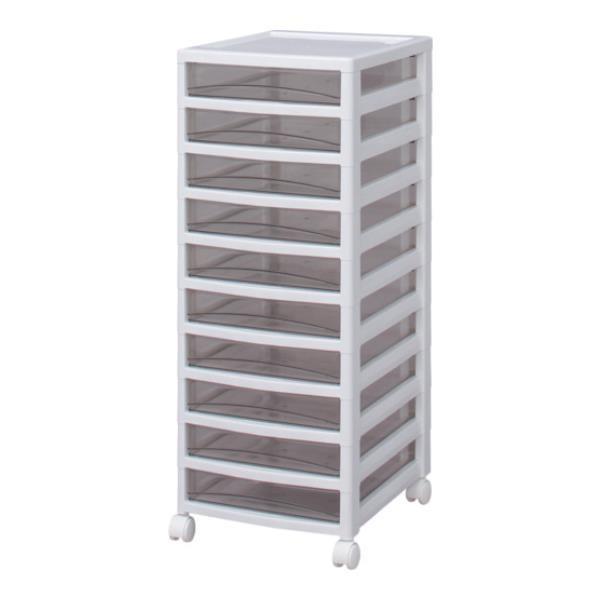 IRIS �X�[�p�[�N���A�`�F�X�g �z���C�g/�N���A�u���E�� 10�i�^�C�v SCES1000BR [SCE-S1000-BR][r20][s9-020]