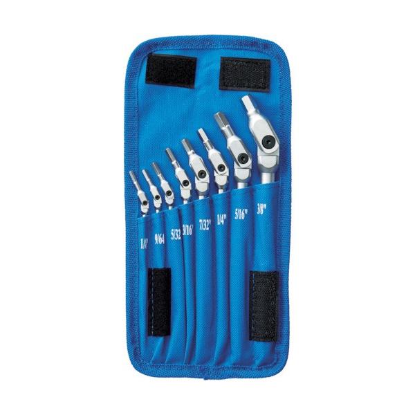 HEX PRO ピボットヘッド六角レンチセット HP8IC17 8本入 [HP8-IC-17