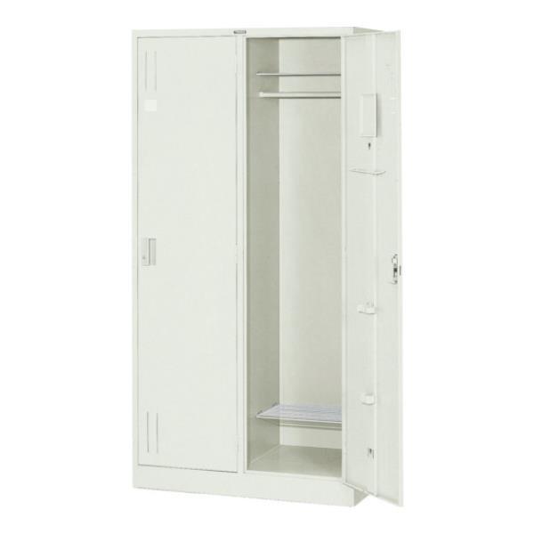 TRUSCO中山 TRUSCO スタンダードロッカー 2人用ワイド 900X515XH1790 