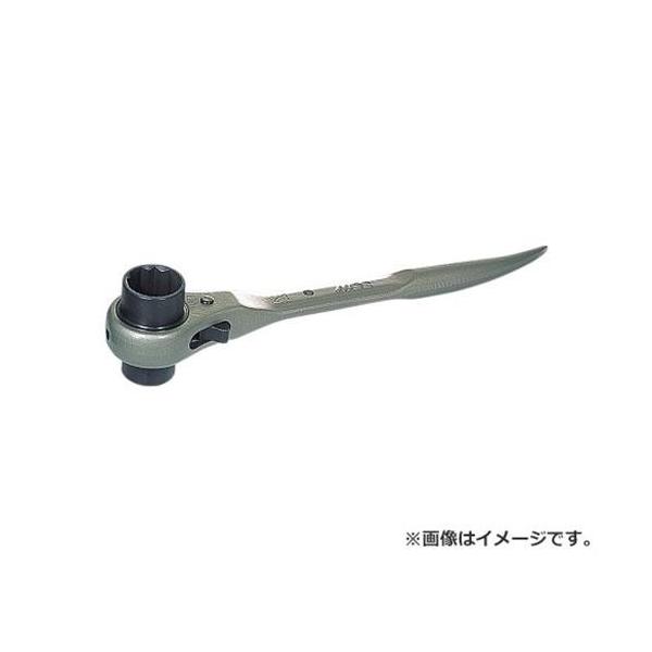 MCC ラチェットレンチ 短シノ RS19X21 [松阪鉄工所 リョウグチ