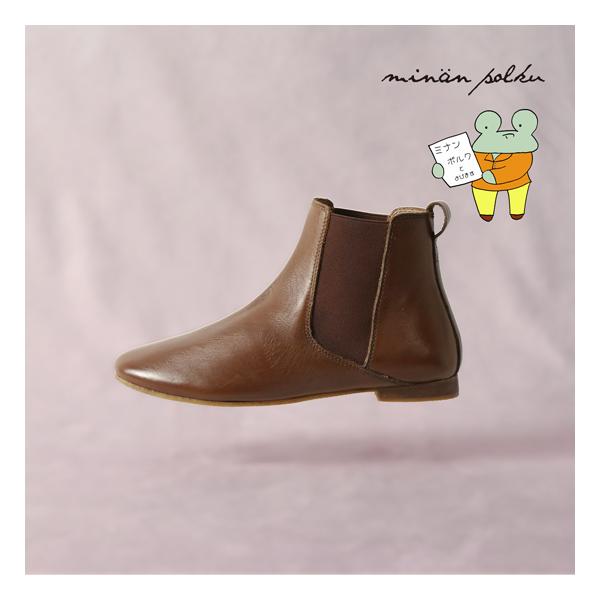 minan polku（ミナンポルク） ソフトサイドゴアブーツ M386J