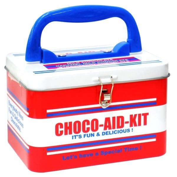 チョコレート 詰め合わせ チョコエイド バンソウコウ 救急箱 缶入り チョコ ギフト バレンタイン 洋菓子 スイーツ お菓子