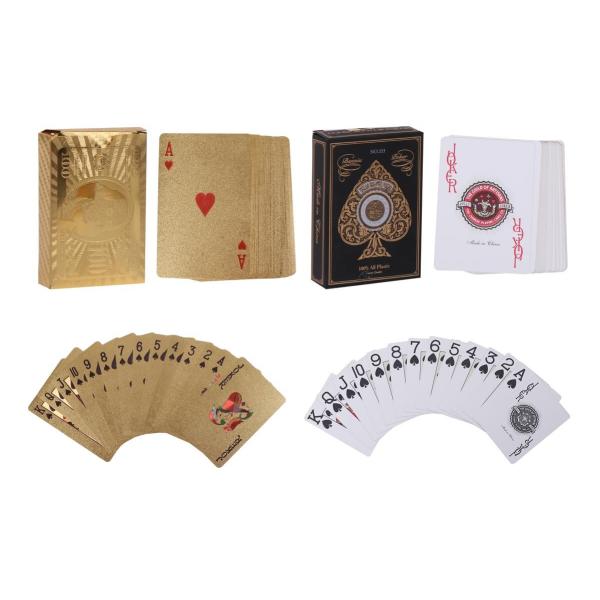トランプ カード プレイングカード プラスチック 製 ゴールド 2タイプ セット ポーカー マジック ゲーム 送料無料 Mmk L33 Buyee Servis Zakupok Tretim Licom Buyee Pokupajte Iz Yaponii