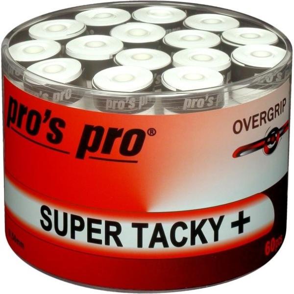 送料無料 pros pro　ウエットグリップテープ SUPER TACKY+  白色 30本入 opp袋にて発送