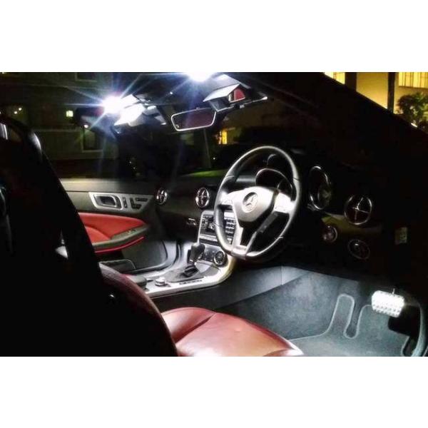 メルセデスベンツSLKクラス R172／Epistar 3030 monster LEDルームランプセット／MercedesBenz-SLK/R172