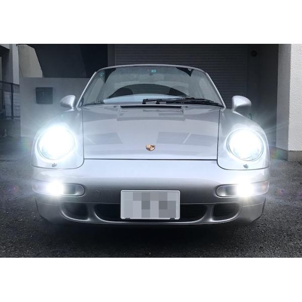 ポルシェ 911（993）／LEDヘッドライト／3570 C.S.P・9800lm（ホワイト6000K・ウォーム4300K・電球色3300K）／PORSCHE 