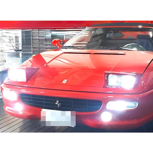 Ferrari F355／Original Custom C.S.P／1800LM（6000K）パッシング・フォグランプ／フェラーリ F355ベルリネッタ・GT
