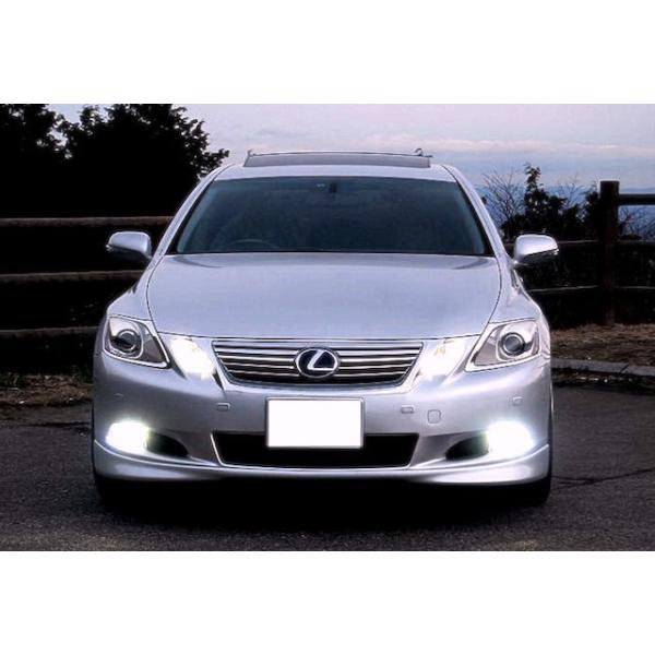 レクサスGS (190)／LEDフォグランプ／LED 7035 CSP Chip／8000lm（ホワイト・イエロー）LEXUS GS190系
